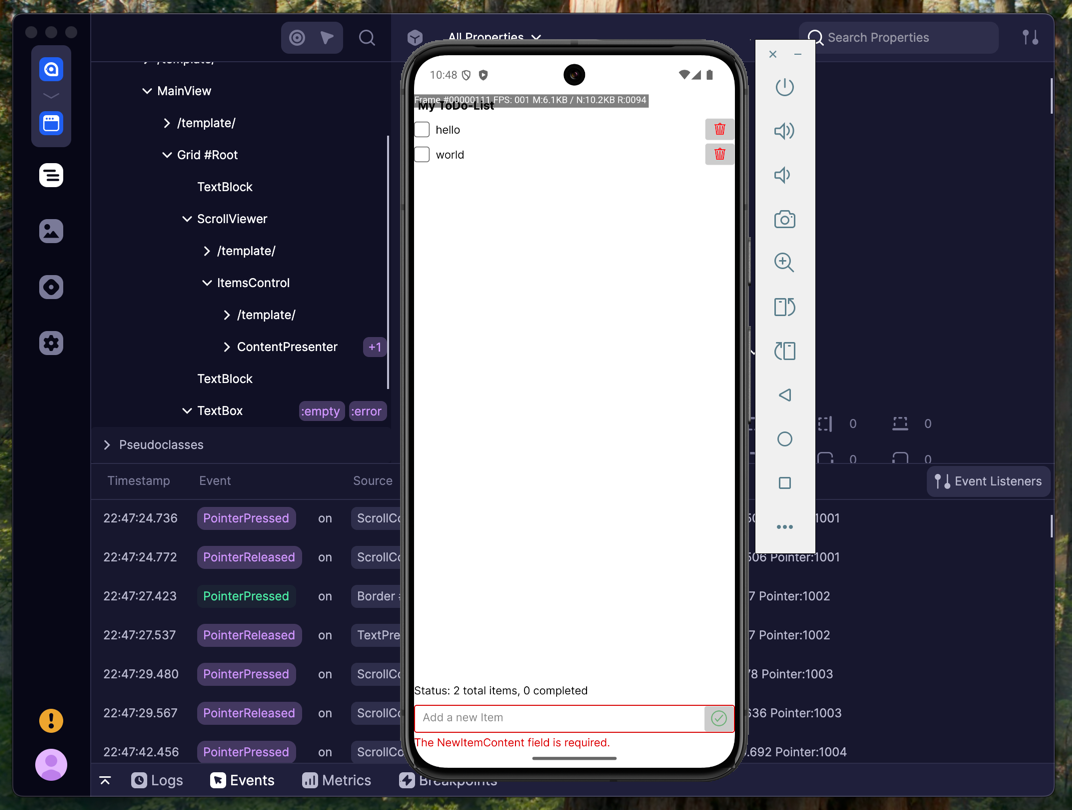 Android with Developer Tools
